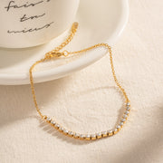 Cubic Zirconia Anklet