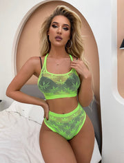 Fishnet Lingerie Set